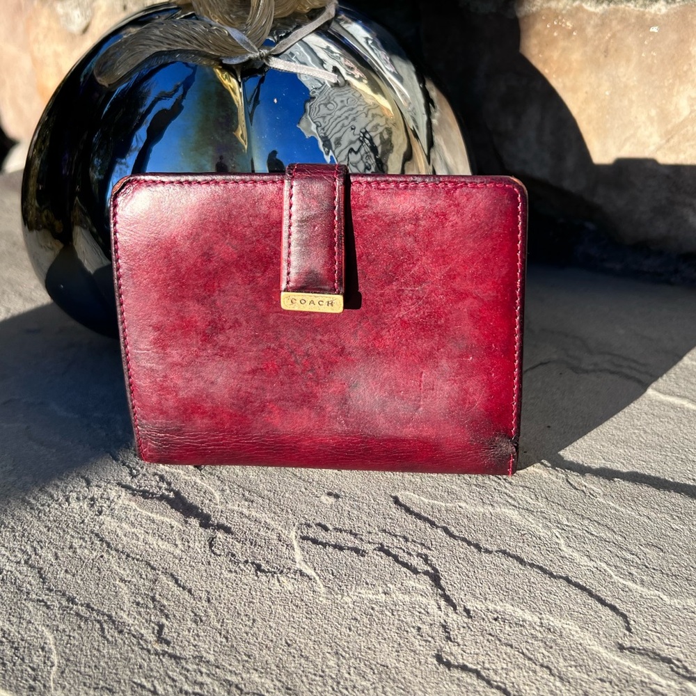 Vintage Coach leather wallet